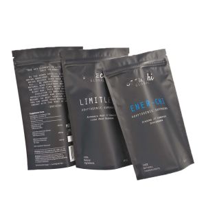 Cookies Aluminum Foil Doypack Stand Up Pouch Packaging