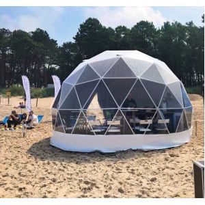 Geodesic Dome House Steel Tent For Outdoor Event Economical Family Camping Hotel