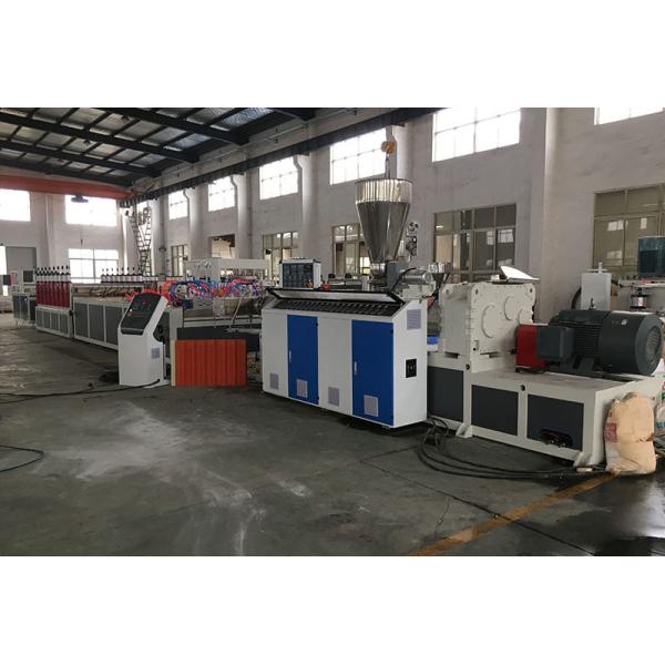 PVC Glazed Tile Sheet Extruder Machine Roof Wall Panel Corrugated Sheet Making