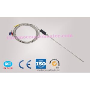 K/J type Needle Shape Pin Sharp Probe Thermocouple RTD with mini / standard Plug