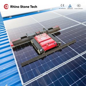 Remote Control Solar Panel Cleaning Robot for PV Power Station Maintenance Intelligent Cleaner
