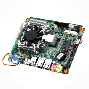 Haswell i7-4700MQ 3.5inch industrial mainboards onboard 4GB ram 6 COM 2 ethernet ports