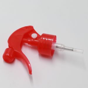Disinfectant 24MM 28MM Foaming Trigger Spray Head Red Orange