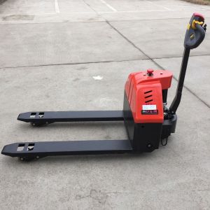 China 1.5T Pedestrian Walkie Rider Electric Pallet Truck 1500kg on sale