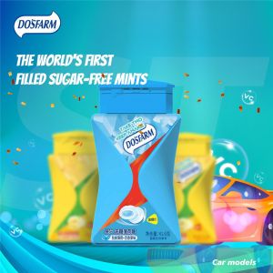 Filled Cool Vitamin C Tablets For Driving Out Sleepiness