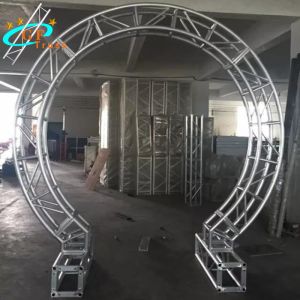 Modern Arch Wedding Backdrop Stand Truss Aluminum Frame