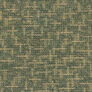 Green rib pattern polypropylene carpet tile with free sample