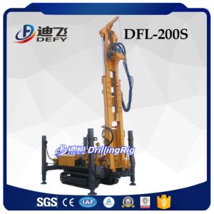 Quality 260m Multi-purpose Down-to-hole Drilling Rig DFL-200S with DTH Bit and DTH Hammer for Hard Rock for sale