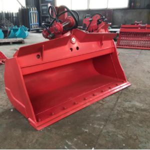 Customized Steel Tilted Excavator Bucket / Tilting Excavator Buckets