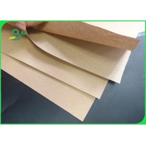 80gsm High Bursting Resistance Food Grade Brown Kraft Paper For Food Packing