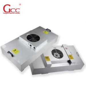 China GCC Vertical Laminar Air Flow Hood Cleanroom Fan Filter Unit With HEPA Filter on sale