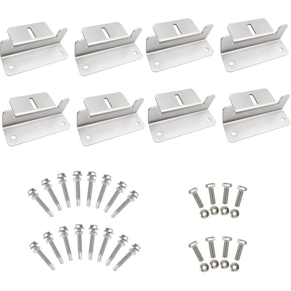 Buy Pre-drilled Holes Roof Solar Panel Bracket Standard or Nonstandard for Installation at wholesale prices