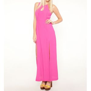 High Waist Maxi Dress , Sleeveless Long Ankle Midi Evening Dresses