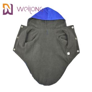 Warm Snaps Opening Dog Raincoat With Legs Waterproof Reflective Dog Rain Suits
