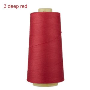 China Factory 40/2 Polyester Colorful For Sewing White Spun Sew Polyester Thread