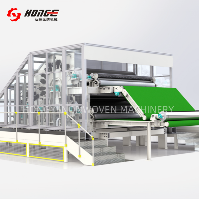 1.85m Double Cylinder Nonwoven Carding Machine