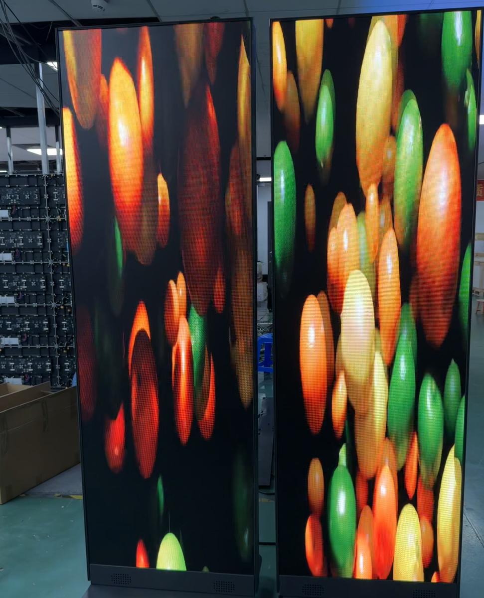 COB LED Poster with Pixel Failure