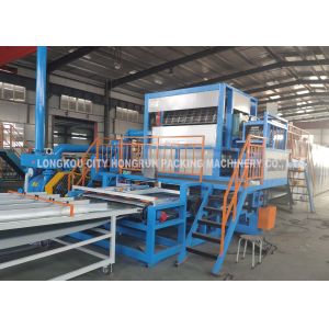 Automatic Pulp Molding Machine , 104KW Rotary Egg Box Making Machine