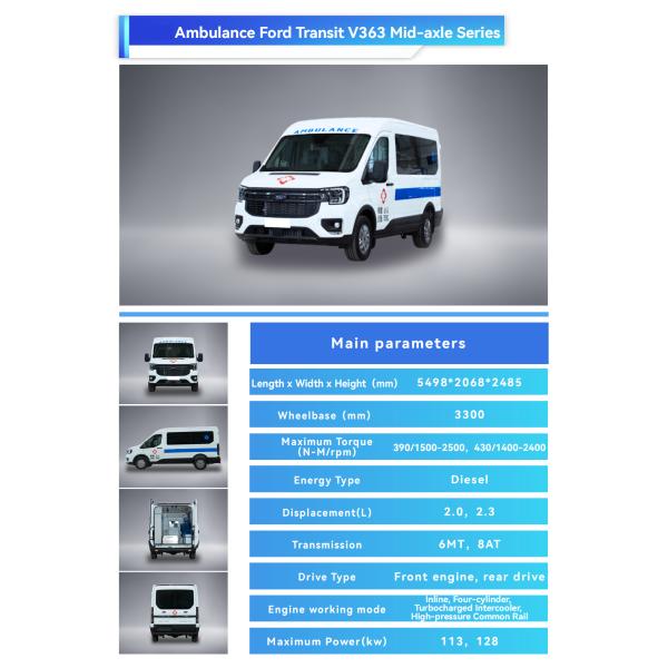Ambulance Type 2 4x4 Van Rescue Vehicle
