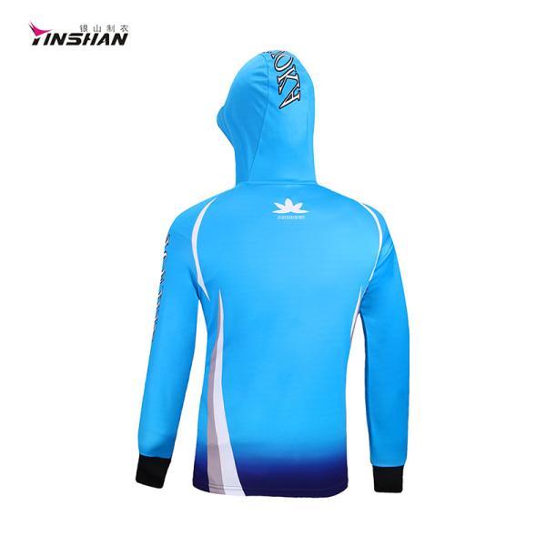Fully Sublimation Print Custom Logo 100% Polyester Quick Dry Sun Protect Fishing Suit