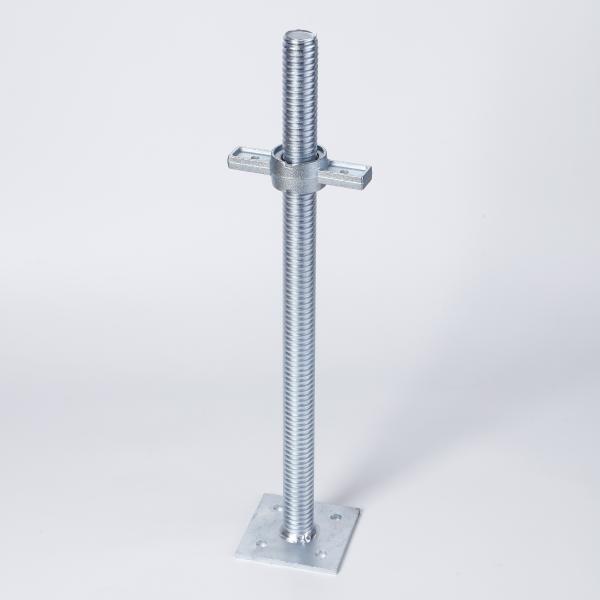 Buy Holllow Whole Set Adjustable Ladder Scaffolding Jack Base 600mm at wholesale prices
