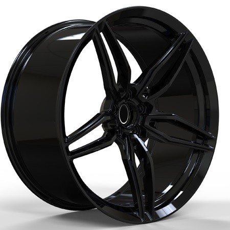 Gloss Black Custom 1-PC Forged Alloy Rims 5x112 Staggered 21 and 22 inch For Benz GLC