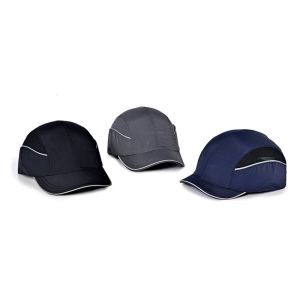 Custom Logo Lightweight Bump Cap Baseball Style 60cm Impact Resistant