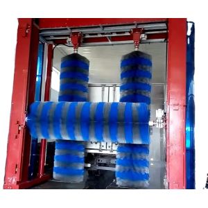 High Pressure Brush Washing Truck Wash Machine Hot-Dip Galvanized Material