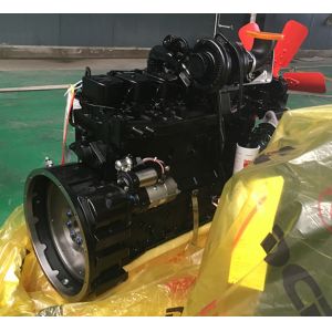 100KW  Multi Cylinder Turbocharged Diesel Engine B Series 135HP Black Color