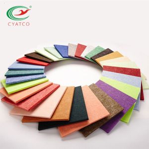 Polyester Fiber PET Acoustic Panels Nontoxic Multipurpose For Office