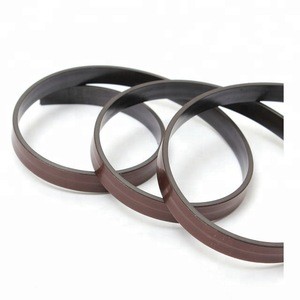 Pressure Sensitive Adhesive Magnetic Strips , Thin Magnetic Strips For Fridge