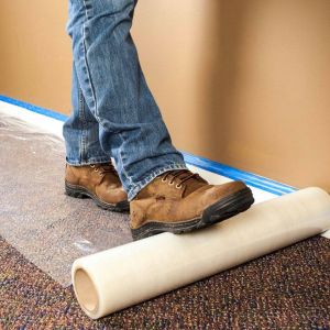 Normal Wound 60 Mic Thickness Transparent Color Carpet Protective Film