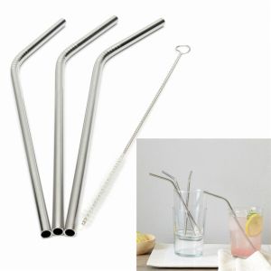 China Eco-friendly Reusable Stainless steel straws on sale