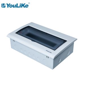 Residential Plastic MCB Box 14 Way ABS Material Anti Ageing