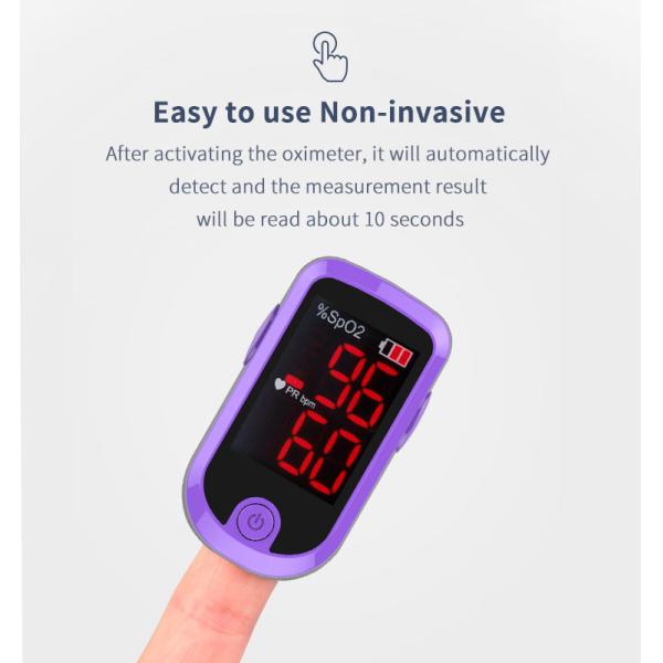 Comfortable Medical Monitoring Pulse Oximeter Convenient For Active Individuals