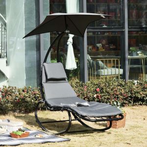 Outdoor Beach Balcony Patio Garden Rattan Hanging Swing with Customized Logo