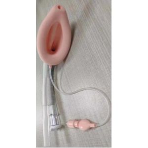 Double Lumen Laryngeal Airway Medical Instrument Size 4.0 LMA Liquid Silicone