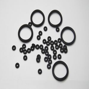 Full Inspection Black Silicone Rubber O-Rings for Car As Per Drawing Dimensions
