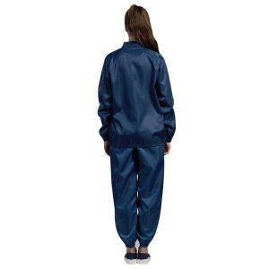 Various Color ESD Safe Smocks Polyester Antistatic Working Clothes