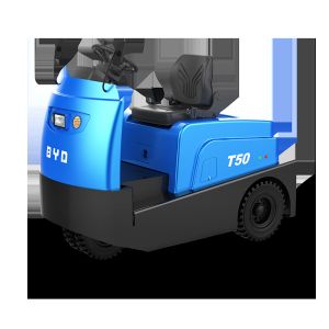 Quality Made In China, BYD Brand QD50-5.0T Passenger Tractor For Warehouse for sale