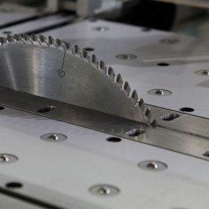 ISO9001 4500RPM Panel Beam Saw , 21KW CNC Panel Saw Machine