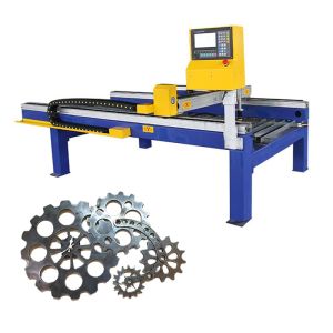 220V Cutting Carbon Steel Cnc Plasma Cutting Table 1500kg Weight