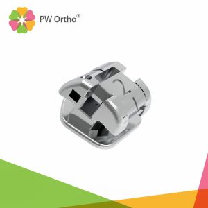 80 Gauge Mesh Base Orthodontic Passive Self Ligating Brackets