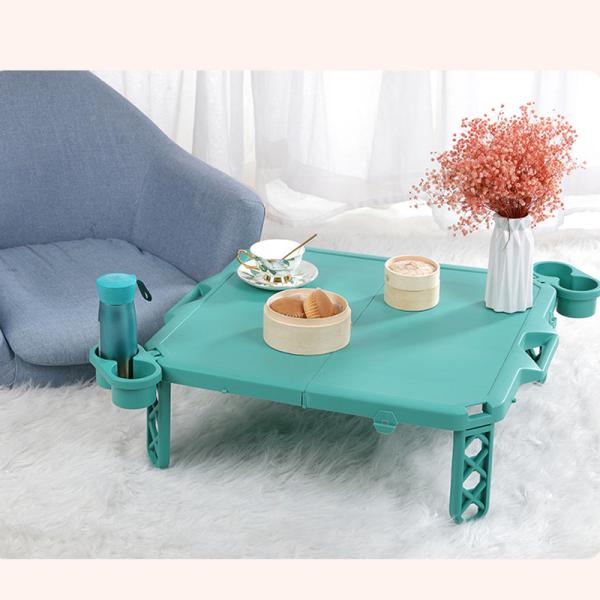 Buy Camping Picnic Folding Table Easy Clean With Safe Round Design at wholesale prices