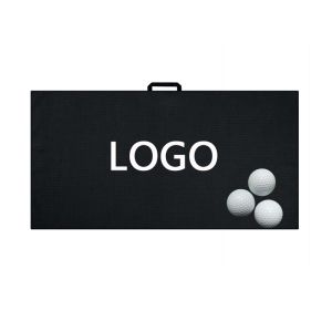 Custom Golf Sport Microfiber Waffle Golf Towel Foldable