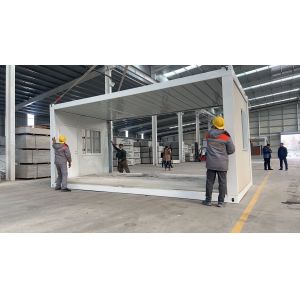 15-30 Years Service Life 20ft 40ft Sandwich Panel Folding Tiny House Container