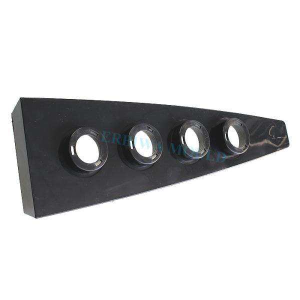 Shiny Mirror Finish Plastic Auto Parts Mould For Truck Lights Lamp Bracket Cover