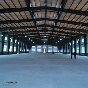 Quality Prefabricated Prefab Large Span Metal Steel Structure Frame Workshop Storage Warehouse With Free Design for sale