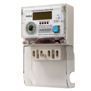 Single Phase Multifunction Energy Meter / Polycarbonate digital electronic