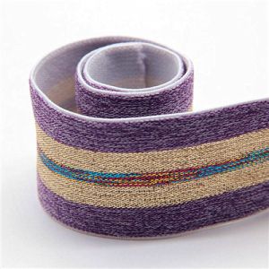 Custom Logo Jacquard Elastic Band